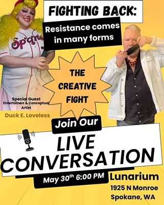 Image: Community Conversations: The Creative Fight