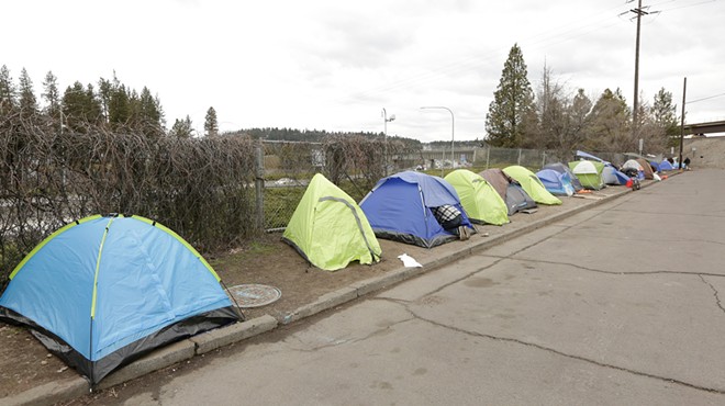 Complaints about unsanctioned homeless camps in Spokane skyrocketed this year