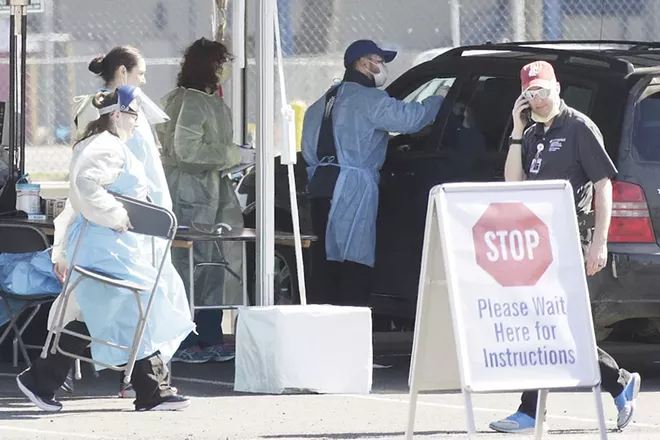 Image: Coronavirus Shutdown: Photos from around Spokane and Spokane Valley