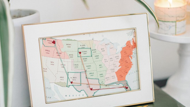 Image: Creative ways to document the geography of your life