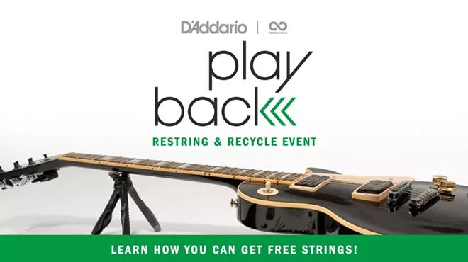 Image: D'Addario Playback Restring and Recycle
