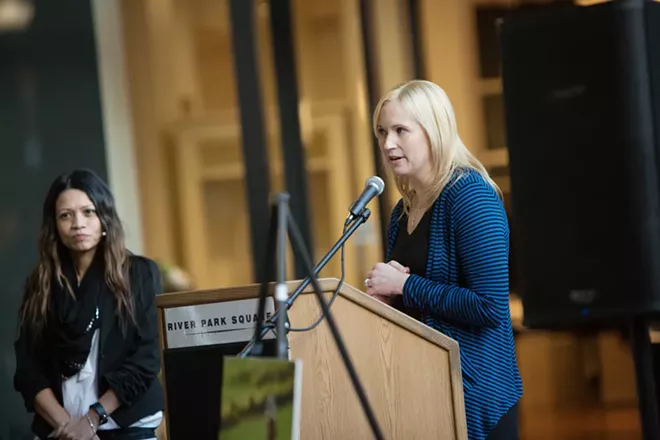 Photos: A candlelight vigil for Human Trafficking Awareness Day