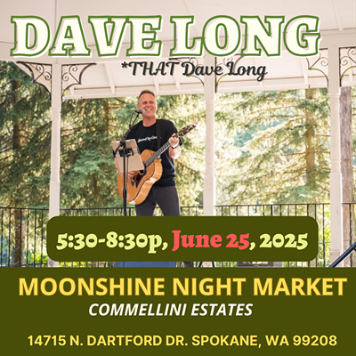Image: Dave at Moonshine Night Market at Commellini Estate