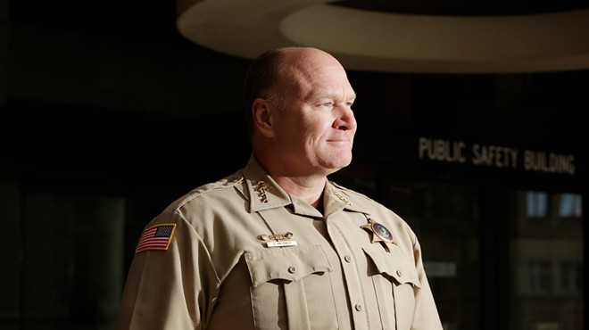 Departing Sheriff Ozzie Knezovich casts a long shadow over the race to replace him