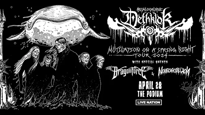 Image: Dethklok, DragonForce, Nekrogoblikon