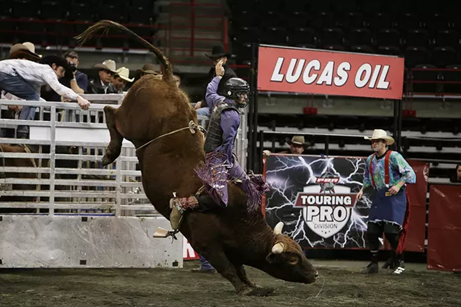 PHOTOS: Bull Riding at the Spokane Arena