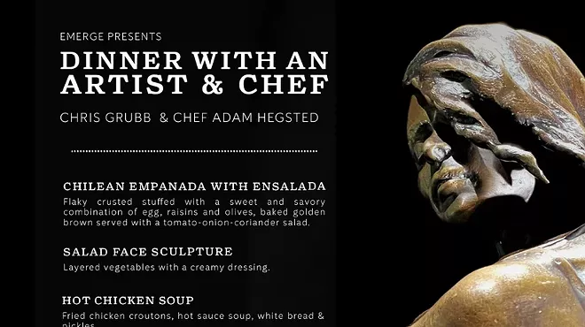 Dinner with an Artist & Chef: Chris Grubb & Adam Hegsted