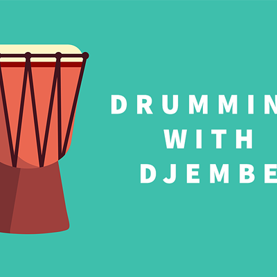 Image: Drumming with Djembe