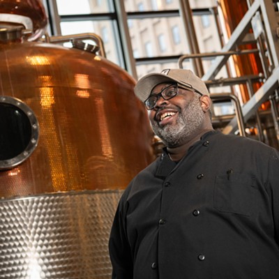 Dry Fly Distilling's chef infuses innovative ideas 
and love into his dishes