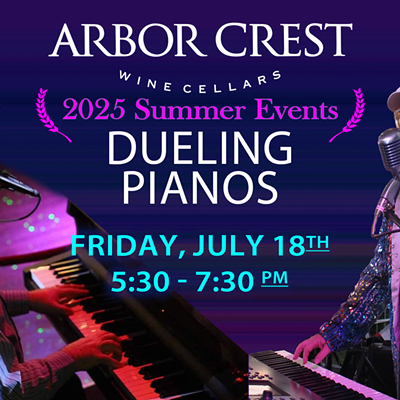 Image: Dueling Pianos at Arbor Crest Wine Cellars