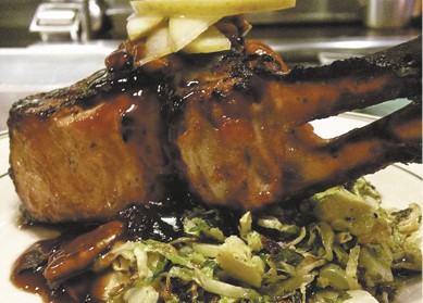Double Bone-In Pork Chop available during The Great Dine Out