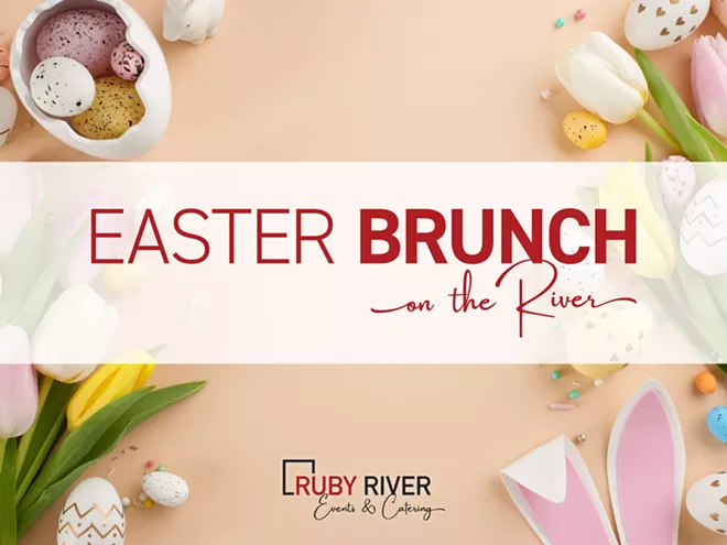 Easter Brunch on the River at Ruby River Hotel Events & Catering