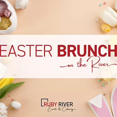 Image: Easter Brunch on the River at Ruby River Hotel Events & Catering