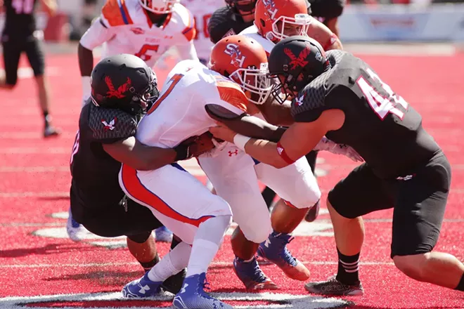 PHOTOS: EWU Football Wins Their Season Opener Against Sam Houston State