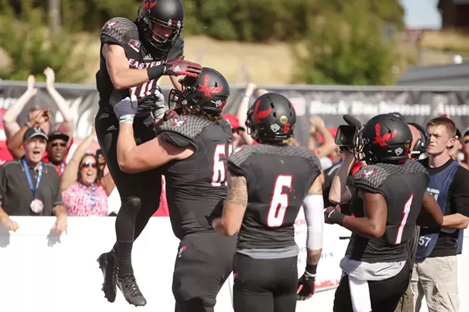 PHOTOS: EWU Football Wins Their Season Opener Against Sam Houston State