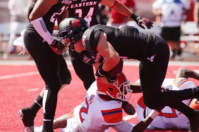 PHOTOS: EWU Football Wins Their Season Opener Against Sam Houston State