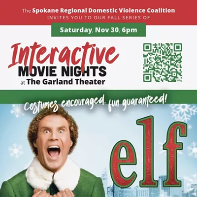 Image: Elf Interactive Movie Night at The Garland Theater!