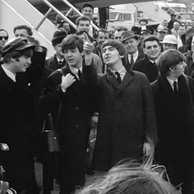 Image: Engaging if somewhat redundant, the documentary Beatles '64 chronicles the band's first visit to the U.S.