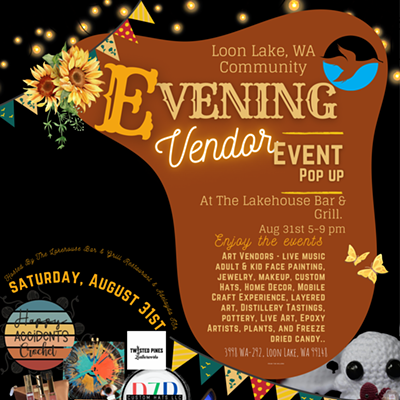 Image: Evening Vendor Event at The Lakehouse Bar & Grill.