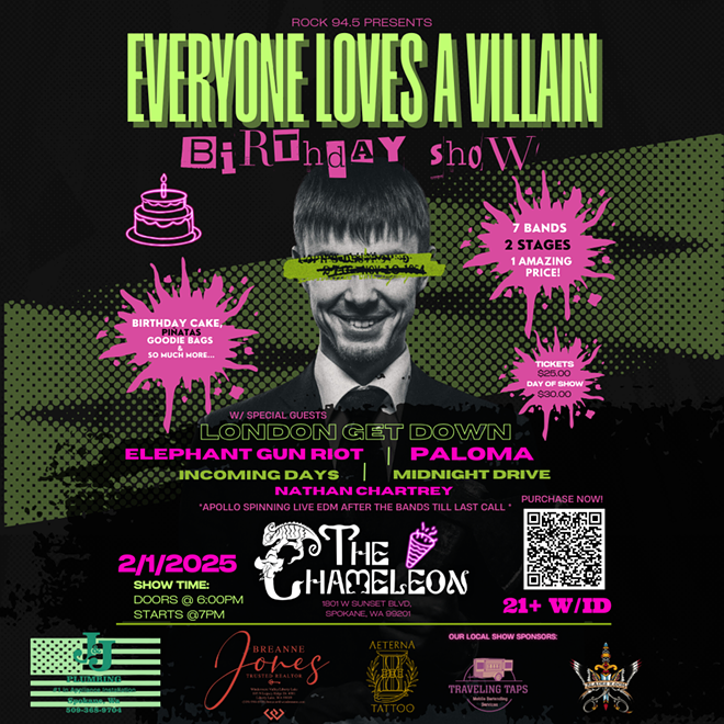 Everyone Loves A Villain Birthday show