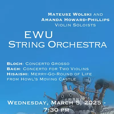 Image: EWU String Orchestra Concert