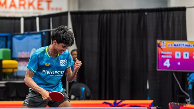 Image: Experience top-flight table tennis as the Podium host world-class players for WTT and ITTF tournaments
