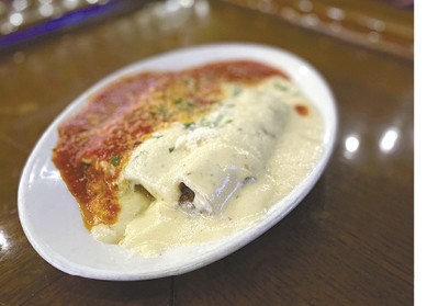 Cannelloni available during The Great Dine Out