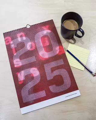 Image: First Friday Release Party for Anxious Days 2025 Calendar