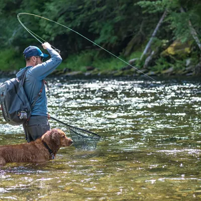 Image: Fly-fishing just might hook you more than a trout; practitioners say the sport trains the body and heals the mind