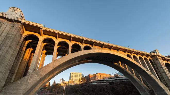 Image: For more than a hundred years, bridges have united &mdash; and divided &mdash; Spokane