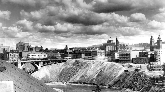 Image: For one pivotal month, the eyes of the nation were fixed on the upstart city on Spokane Falls, where labor and capital went to war