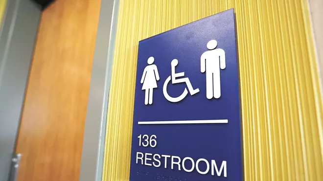 Image: For some transgender students, a return to school brings back anxiety over bathroom access
