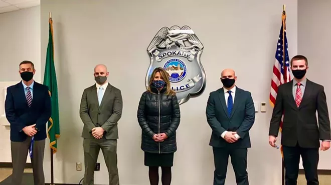 Image: Four Seattle cops bring their experience — and baggage — to the Spokane Police Department