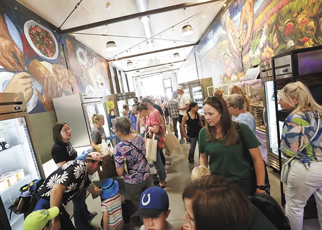 Fresh farm finds at Scale House Market