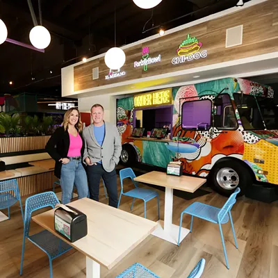 Image: From lunch until late, Off The Wall offers affordable food, drinks and a unique dining experience in downtown Spokane