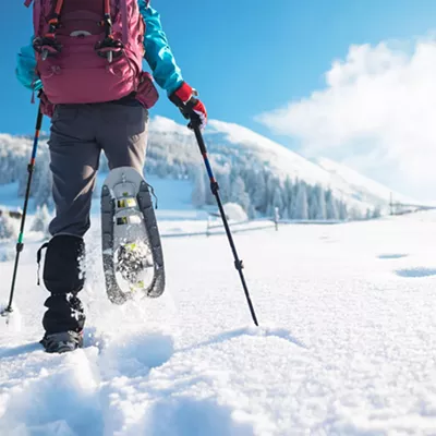 Image: From snow hiking with a beer to eagle watching in Coeur d'Alene, consider these local options for winter fun