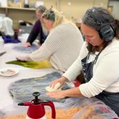 Image: Fun Felted Scarves