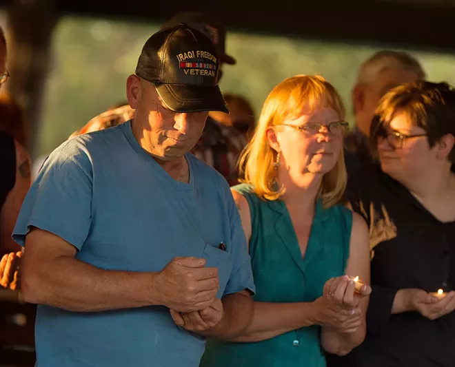 Family and friends remember and mourn for Sheena and Chris Henderson
