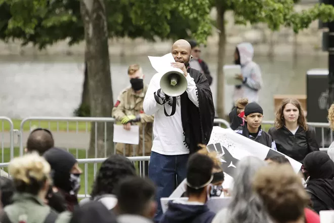 Image: George Floyd Protest in Spokane on May 31 and June 1