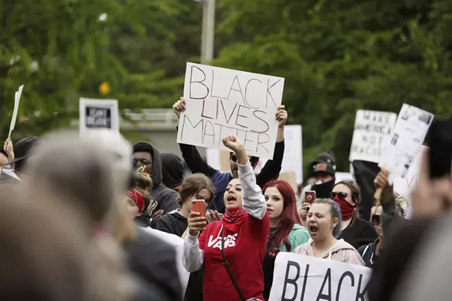 Image: George Floyd Protest in Spokane on May 31 and June 1