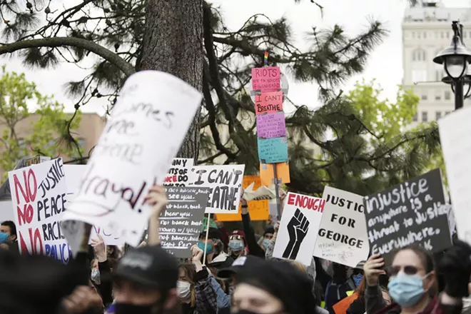 Image: George Floyd Protest in Spokane on May 31 and June 1