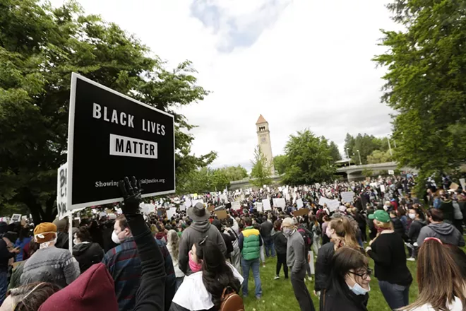 Image: George Floyd Protest in Spokane on May 31 and June 1