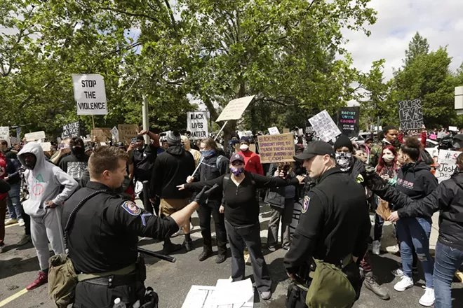 Image: George Floyd Protest in Spokane on May 31 and June 1