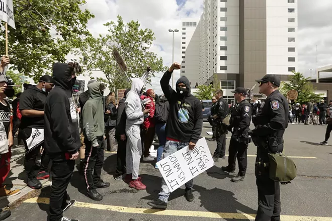 Image: George Floyd Protest in Spokane on May 31 and June 1