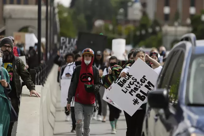 Image: George Floyd Protest in Spokane on May 31 and June 1