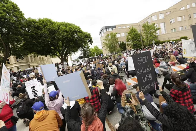 Image: George Floyd Protest in Spokane on May 31 and June 1