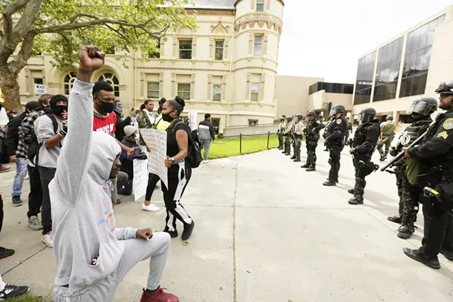 Image: George Floyd Protest in Spokane on May 31 and June 1