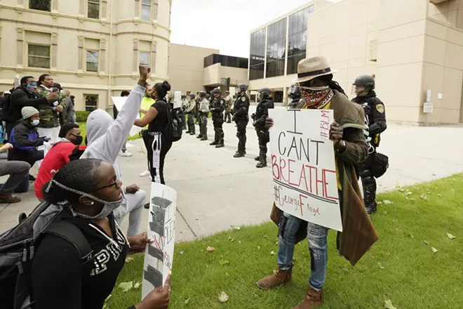 Image: George Floyd Protest in Spokane on May 31 and June 1