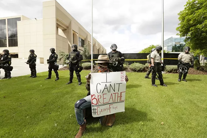 Image: George Floyd Protest in Spokane on May 31 and June 1