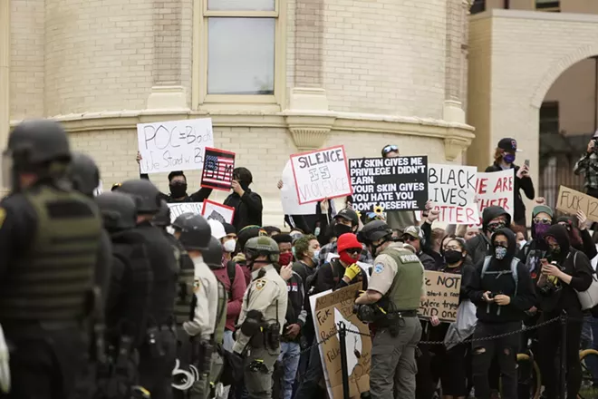 Image: George Floyd Protest in Spokane on May 31 and June 1